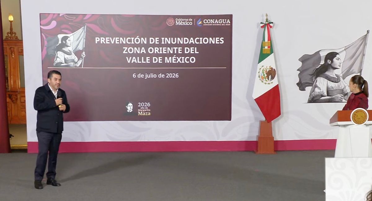 Conagua reporta 90% de avance en obras contra inundaciones