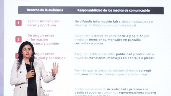 Gobierno de Sheinbaum detalla los nuevos Lineamientos Generales para la Protección de los Derechos de las Audiencias en radio y televisión
