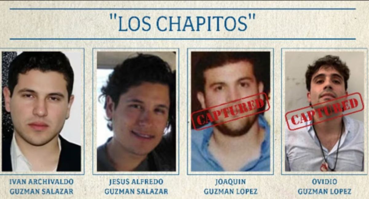 Estados Unidos reitera recompensa por información que conduzca a la captura de 'Los Chapitos'
