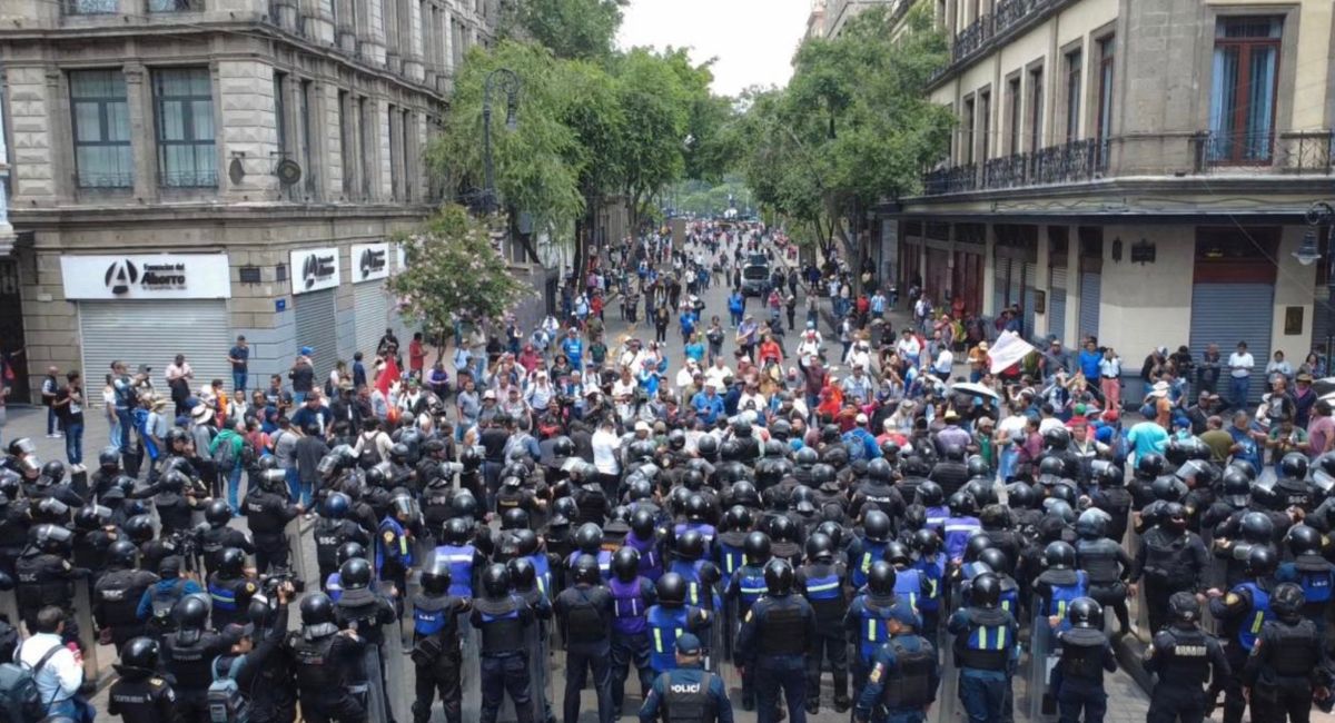 Calles afectadas por manifestaciones y rodadas en las alcaldías de la CDMX