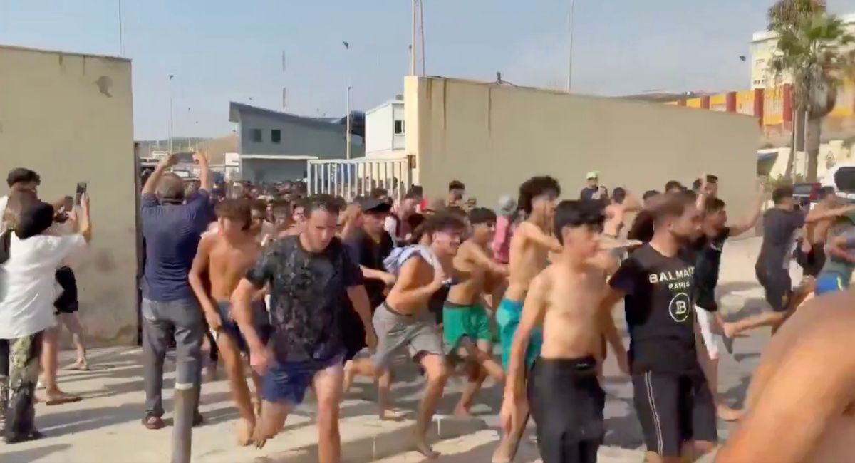 Ceuta pide emergencia nacional tras ingreso masivo de migrantes desde Marruecos