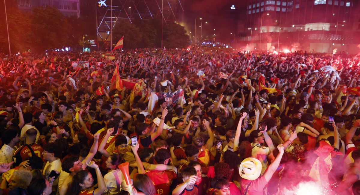 Los festejos por la victoria de España en el Mundial 2026 terminan con muertos, heridos y detenidos. Foto: X