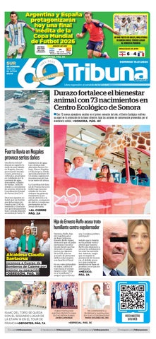 Cubierta de la versión impresa del 18 Jul 2026