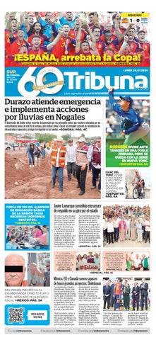 Cubierta de la versión impresa del 19 Jul 2026