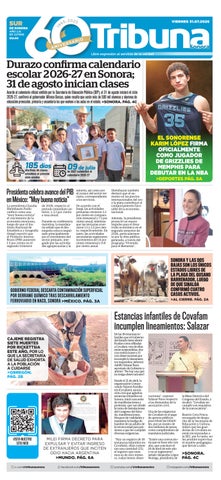 Cubierta de la versión impresa del 30 Jul 2026