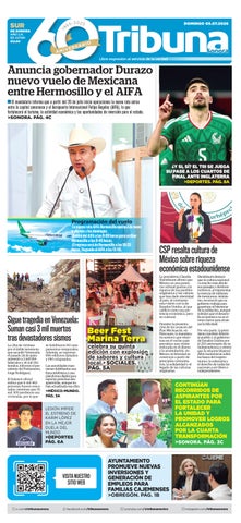 Cubierta de la versión impresa del 04 Jul 2026