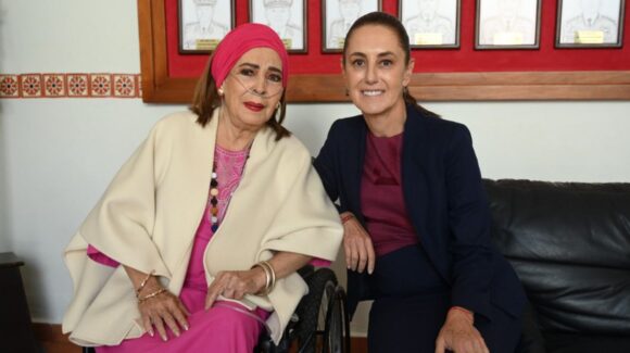“Era un símbolo para México”: Sheinbaum reacciona al fallecimiento de Elsa Aguirre, diva del Cine de Oro