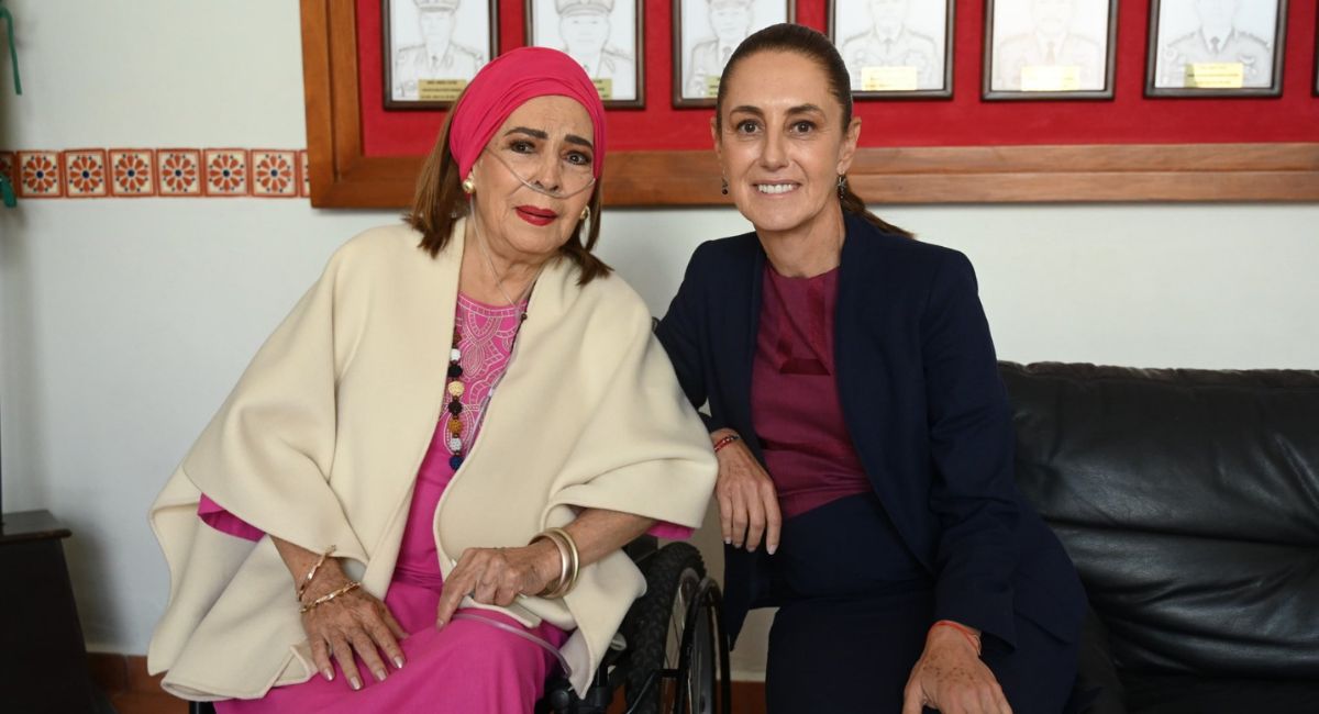 Sheinbaum reacciona al fallecimiento de Elsa Aguirre, diva del Cine de Oro