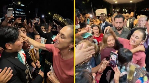 VIDEO: Sheinbaum ya está en Nueva York para la Final del Mundial 2026 entre España y Argentina
