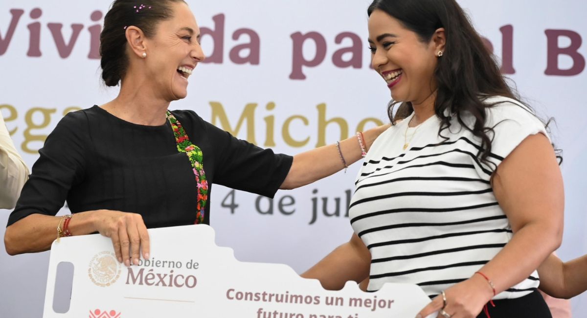 Primeras casas de Vivienda para el Bienestar en Morelia: Esto dijo Sheinbaum sobre el Infonavit