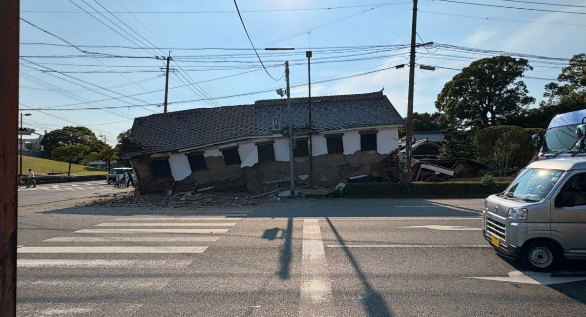 Terremoto de magnitud 6.8 sacude Japón