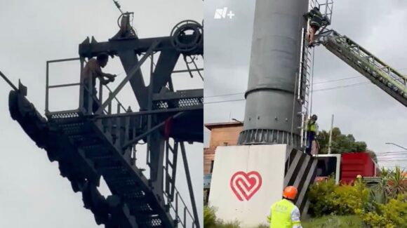 ¿Qué pasó en el Cablebús de CDMX HOY? Hombre sube a una torre y suspenden servicio en Línea 1