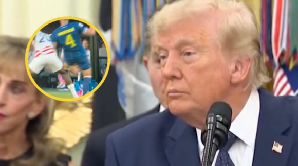 Polémica en el Mundial: Trump admite que pidió a la FIFA revisar tarjeta roja a Folarin Balogun