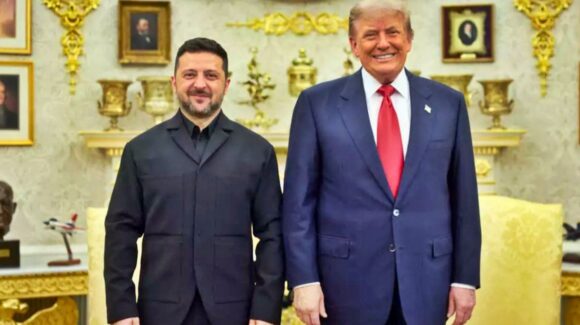Zelenski llega a EU para reunirse con Trump y asistir al funeral de Lindsey Graham