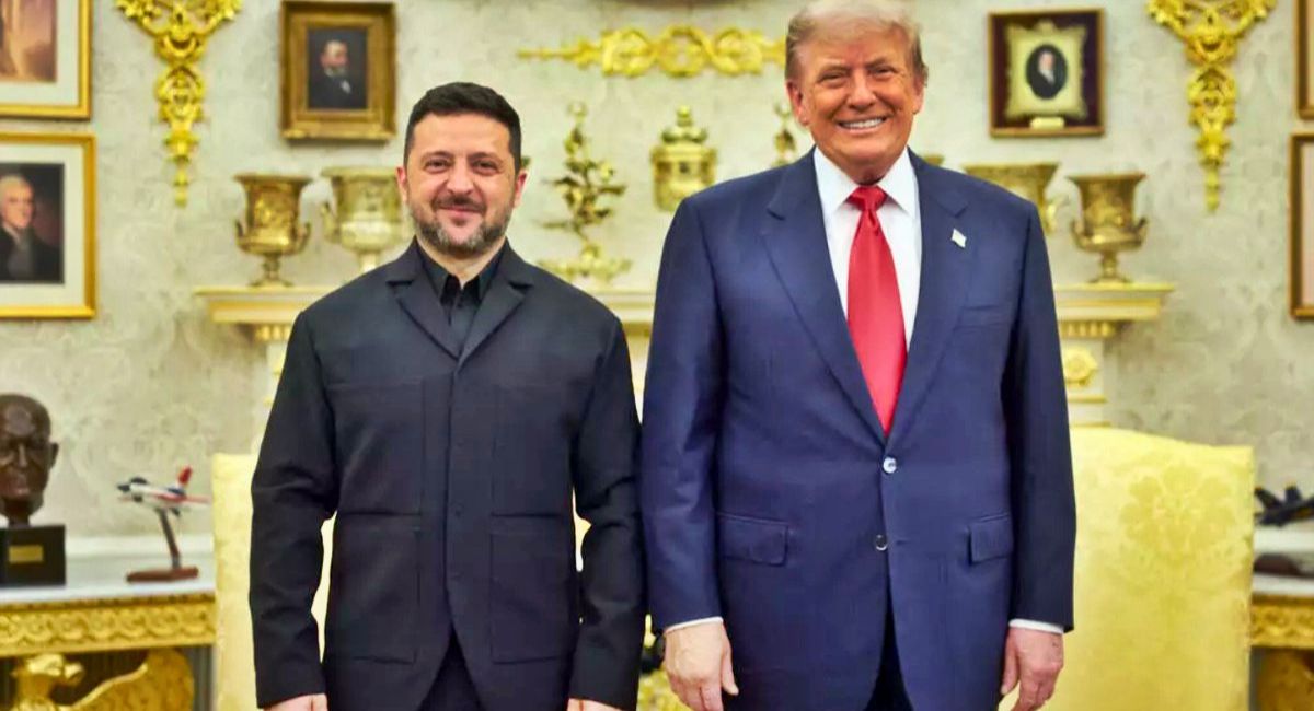 Zelenski llega a EU para reunirse con Trump