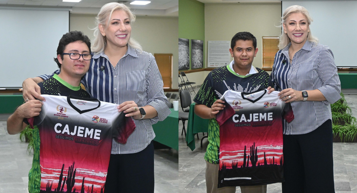 ¡Cajeme apoya el deporte! Claudia Santacruz entrega uniformes al equipo Titanes de paratletismo