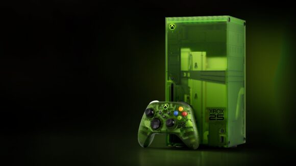 ¡Regresa lo retro! Xbox celebra 25 años con accesorios en verde translúcido