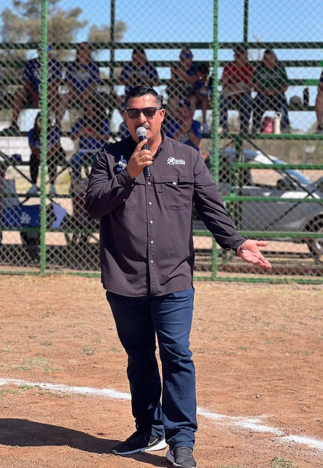 Lic Rodrigo Minjarez Blasio Director General del Instituto del deporte de Cajeme, estará en la apertura del evento