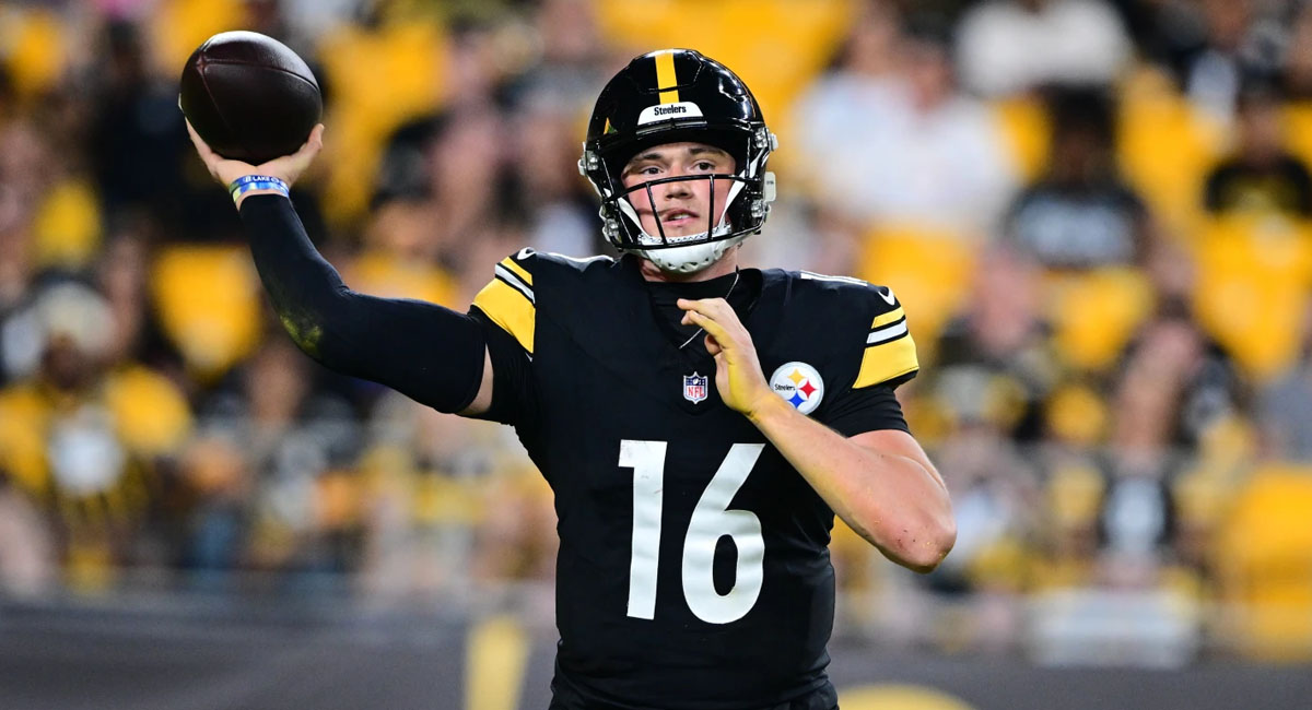 Allard tuvo una destacada actuación en su primer juego con los Steelers