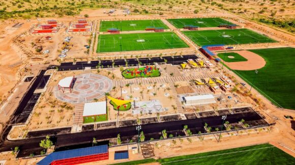 Antonio Astiazarán supervisa avance del Cárcamo H Cerro Colorado en Hermosillo
