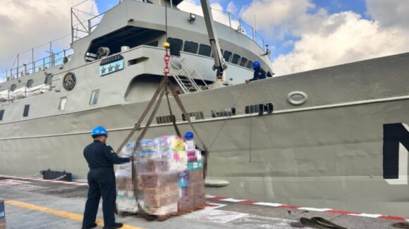 Armada de México traslada 718 toneladas de ayuda humanitaria a Venezuela