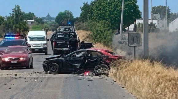 Atacan a balazos a policías estatales de Zacatecas; hay dos personas heridas y un sicario detenido