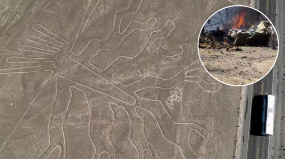Avioneta turística se desploma en Nazca, Perú; mueren 13 personas durante vuelo sobre los geoglifos