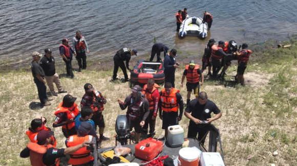 Bomberos Navojoa se capacitan sobre técnicas de rescate acuático