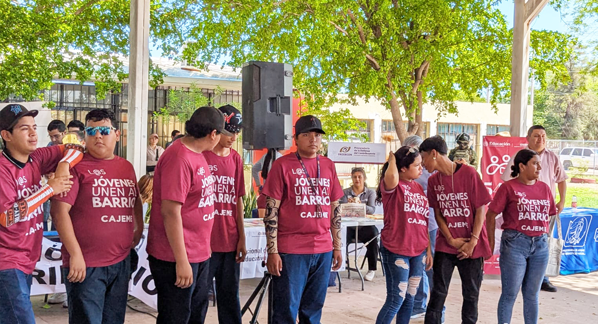 Buscan alejar a jóvenes de Cajeme de grupos delincuenciales con nuevas oportunidades