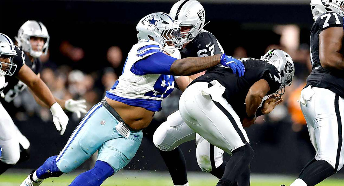 El fiero defensivo se ha ganado su contrato con un gran desempeño en Dallas