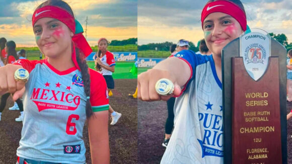 La cajemense Anel Cuen se corona en el torneo Babe Ruth World Series