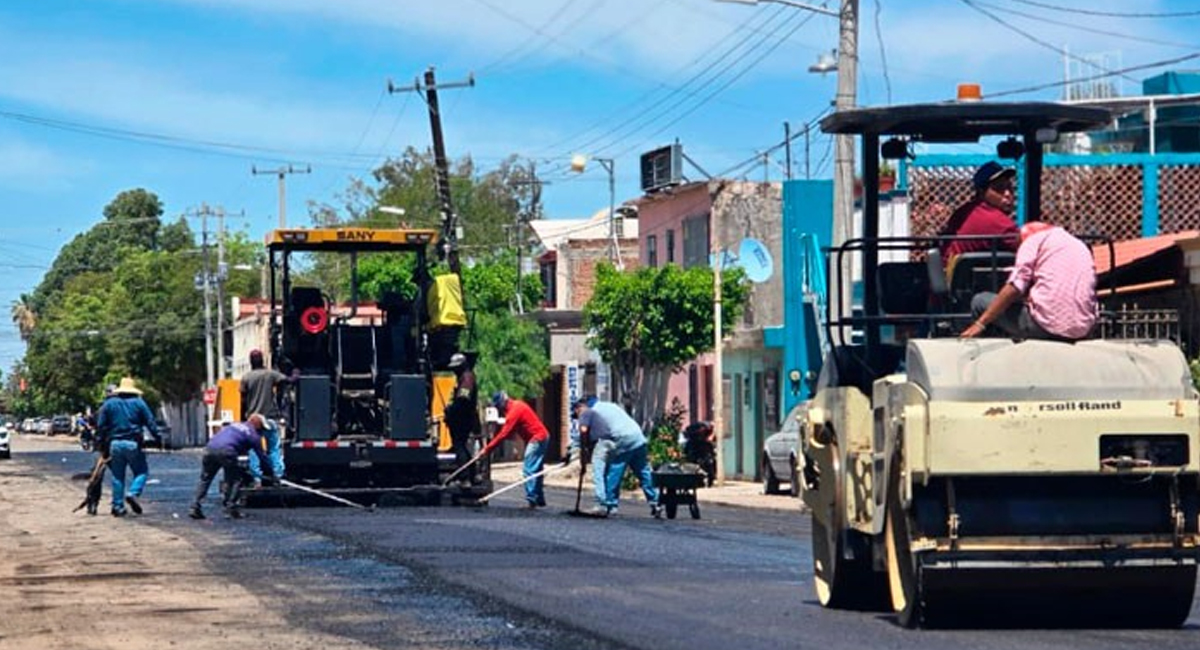 Calles en reparación