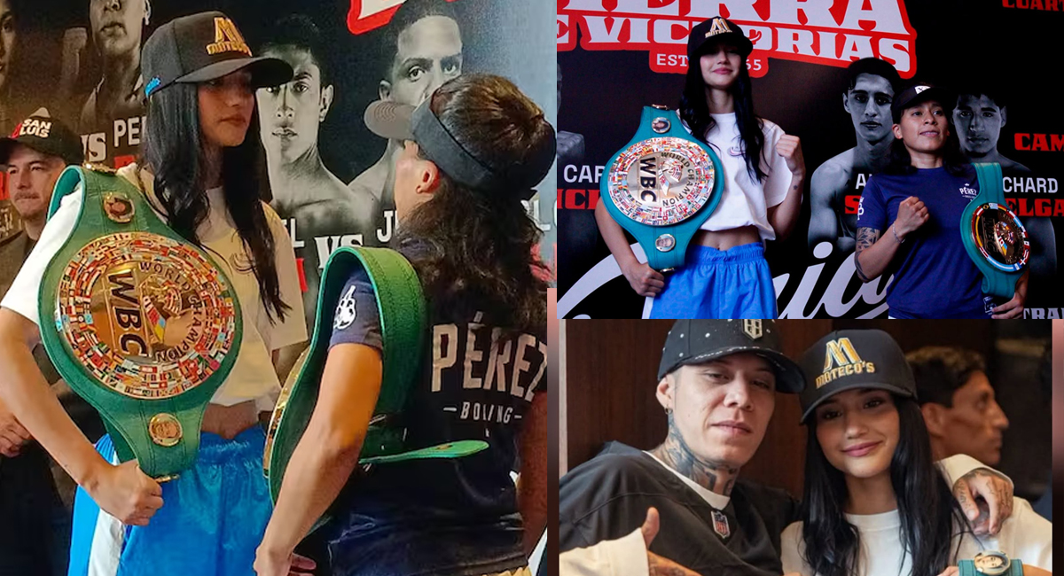 Camila Zamorano cara a cara con su rival