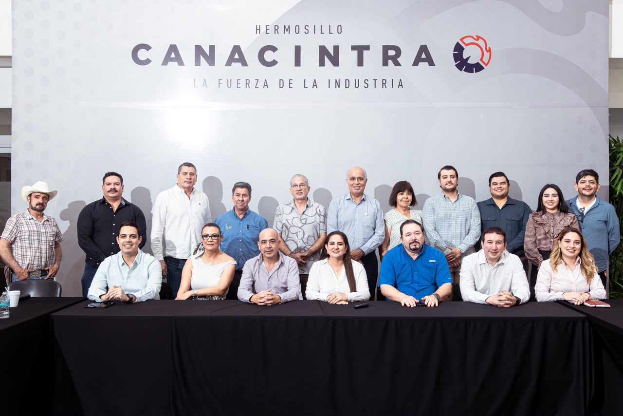 Canacintra destaca experiencia y capacidad de Celida López para liderar Morena en Sonora