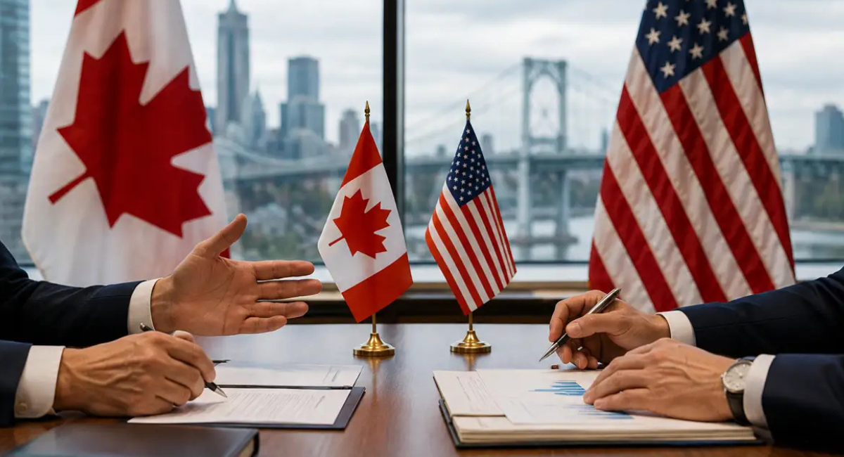 Canadá y Estados Unidos abren diálogo contrarreloj para evitar nuevos aranceles del 50%