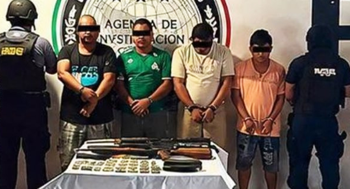 Capturan en Chiapas al ‘Cadenudo’, criminal buscado en México y Guatemala; hay otros siete detenidos