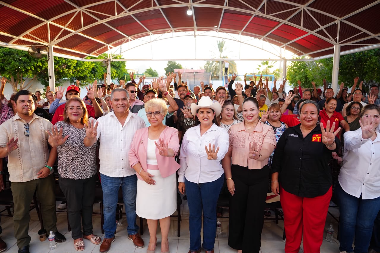 Celida López fortalece respaldo en Sonora con recorridos y encuentros ciudadanos