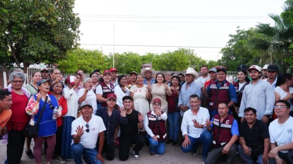 Celida López fortalece respaldo en Sonora con recorridos y encuentros ciudadanos
