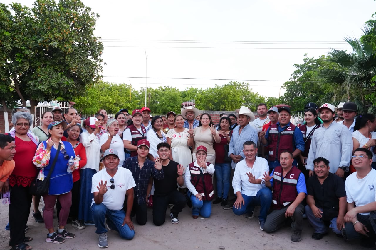 Celida López fortalece respaldo en Sonora con recorridos y encuentros ciudadanos
