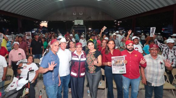 Celida López llama desde Cajeme a defender logros de la Cuarta Transformación