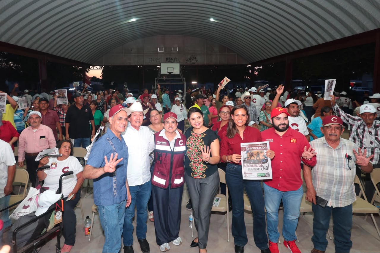 Celida López llama desde Cajeme a defender logros de la Cuarta Transformación
