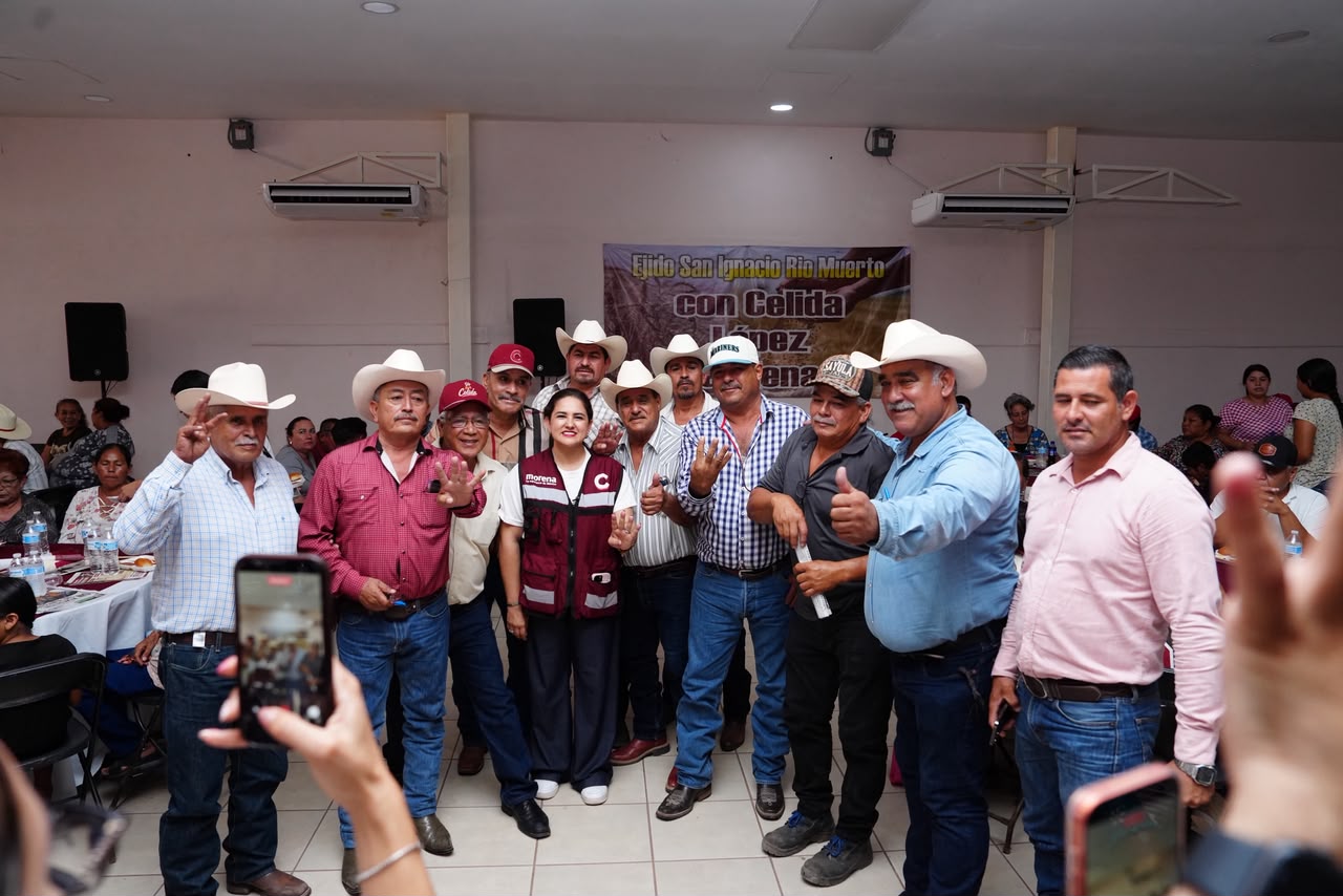 Celida López recibe respaldo en San Ignacio Río Muerto y destaca al sector primario