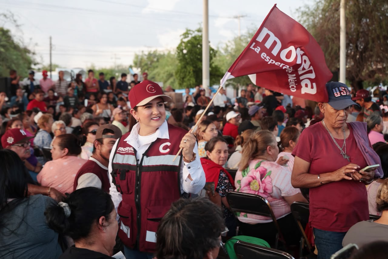 Celida López toma fuerza rumbo a la Coordinación arropada por cientos de hermosillenses