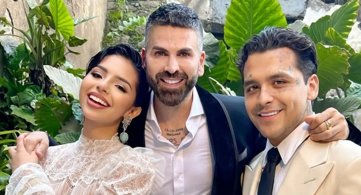 Christian Nodal confirmaría separación de Ángela Aguilar al quitarse sus tatuajes