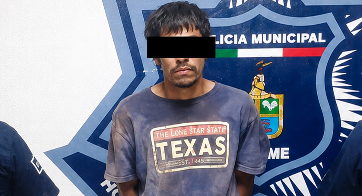 Ciudad Obregón: Cae joven de 22 años por irrumpir en casa de la colonia Centro y acosar a mujer