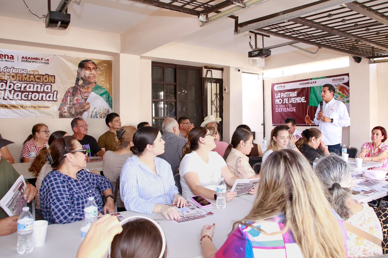 Comerciantes y vecinos plantean prioridades para Hermosillo a Froylán Gámez