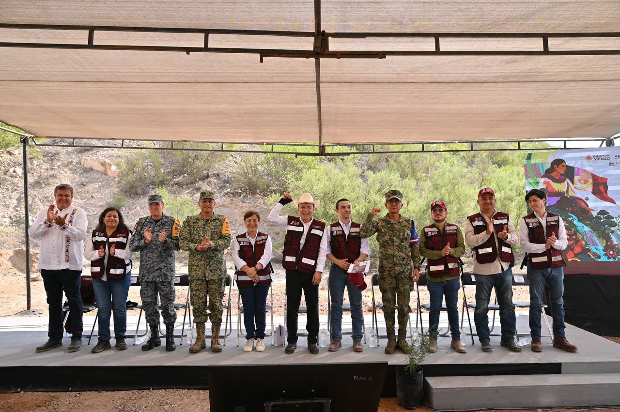 Con más de 13 mil árboles, Sonora se suma a Jornada Nacional de Reforestación