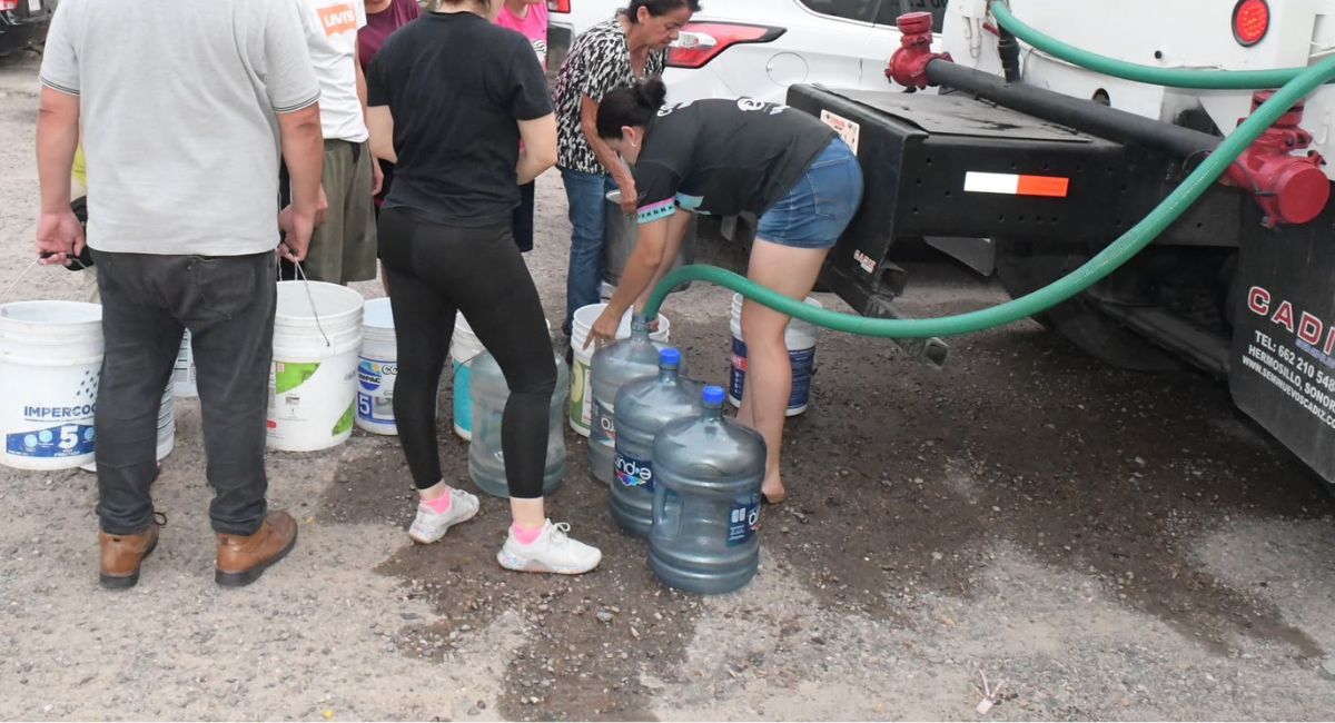 Continúa el apoyo: Este martes sigue activo el programa de pipas de agua de Hermosillo