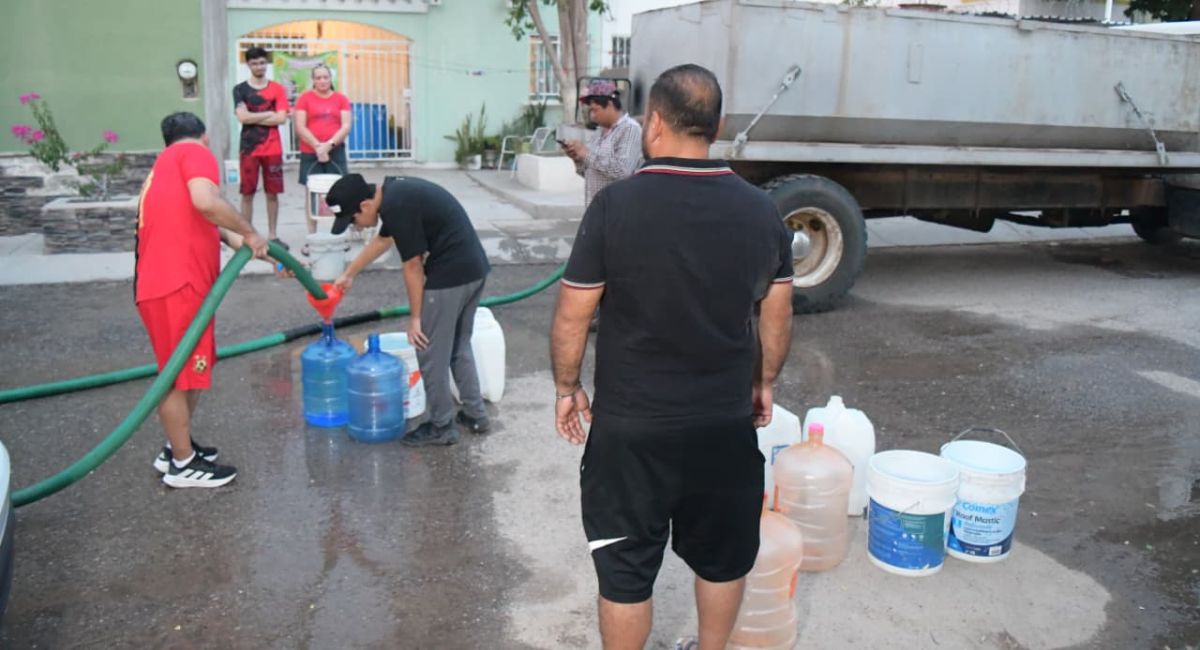 Continúa el apoyo: Este martes sigue activo el programa de pipas de agua de Hermosillo