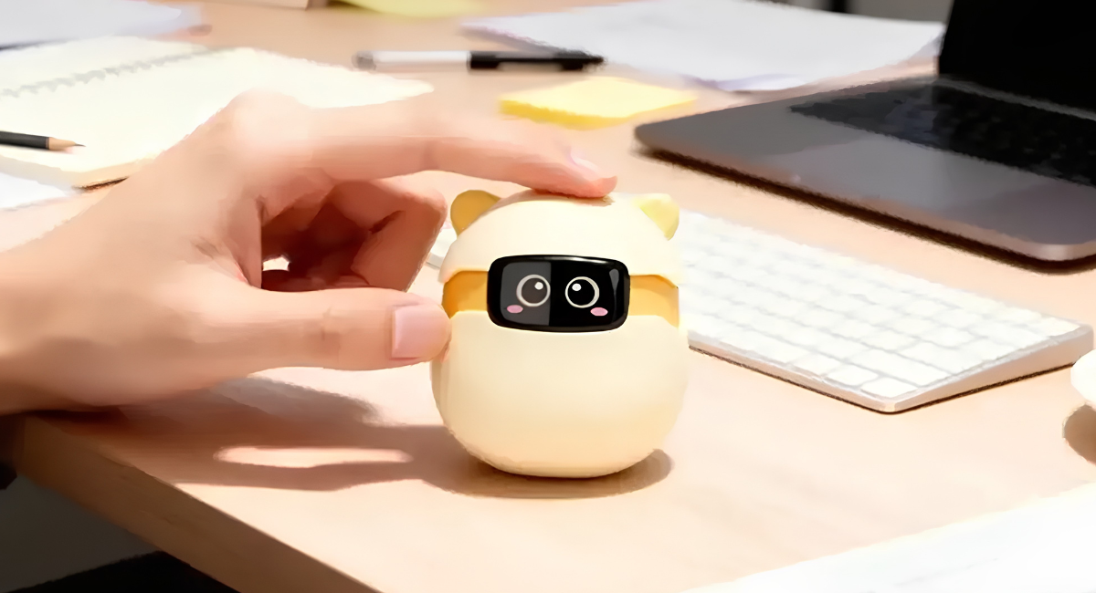 Del Tamagotchi a la IA: ¿Cómo es la primera mascota virtual de bolsillo que crece físicamente?